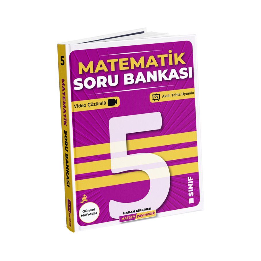 5. Sınıf Matematik Soru Bankası kitabı kapağı — 2026-2027
