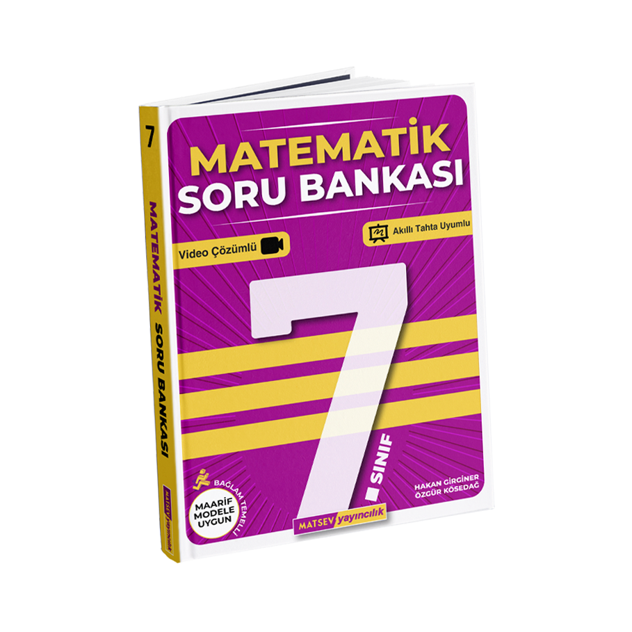 7. Sınıf Matematik Soru Bankası kitabı kapağı — 2026-2027